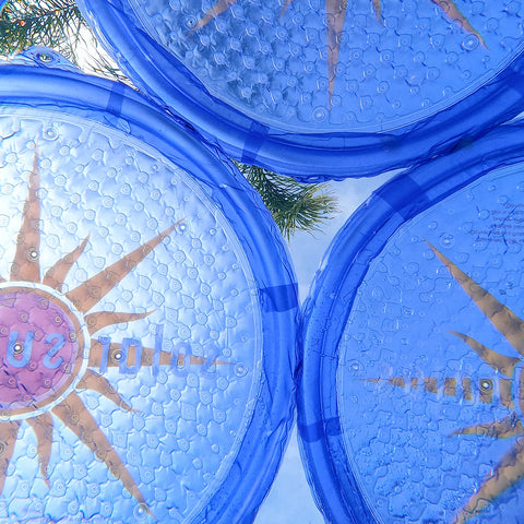 Solar Sun Rings - Sunburst Design