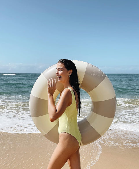 Nostalgic Childhood Classic Pool Float in Vintage Colors