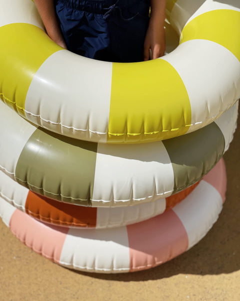 Nostalgic Childhood Classic Pool Float in Vintage Colors