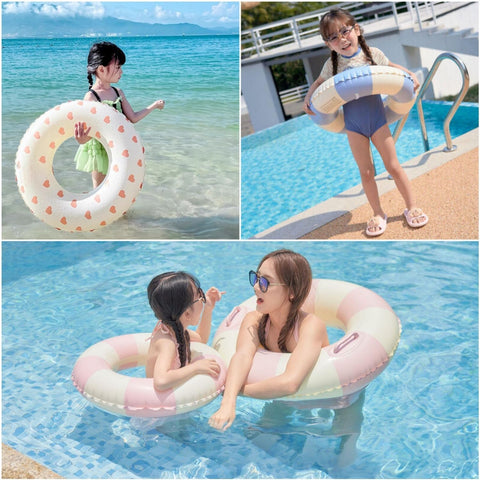 KAIMRED 23" Pool Ring Floats for Toddlers/ Kids 3-6-8 Years