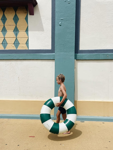 Nostalgic Childhood Classic Pool Float in Vintage Colors