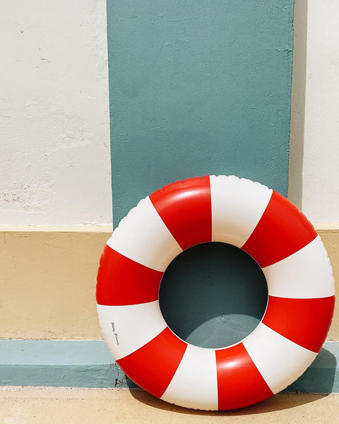 Nostalgic Childhood Classic Pool Float in Vintage Colors