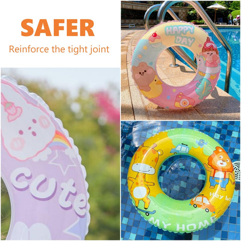 KAIMRED 23" Pool Ring Floats for Toddlers/ Kids 3-6-8 Years