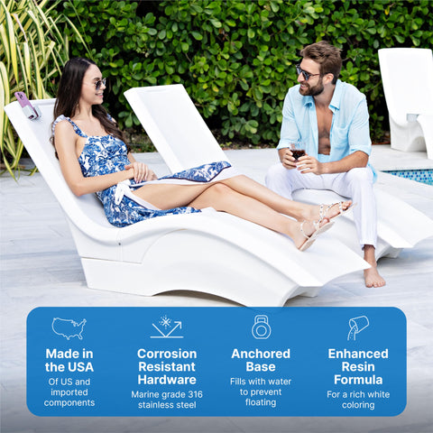 Step2 Vero Swimming Pool & Pool Deck Lounger