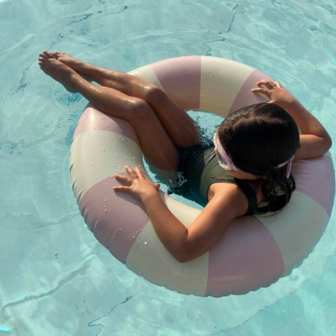 Nostalgic Childhood Classic Pool Float in Vintage Colors