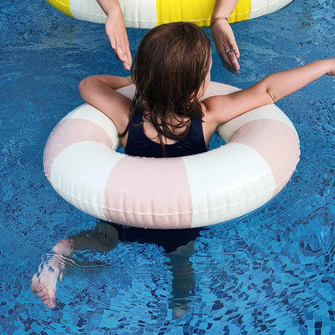 Nostalgic Childhood Classic Pool Float in Vintage Colors