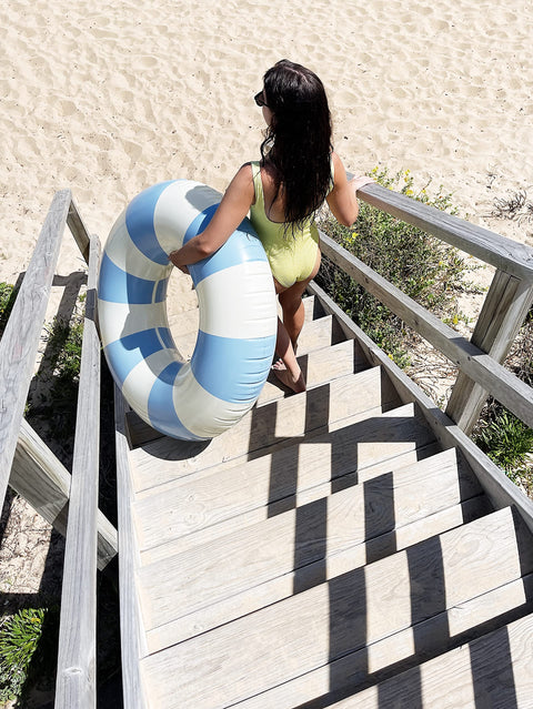 Nostalgic Childhood Classic Pool Float in Vintage Colors