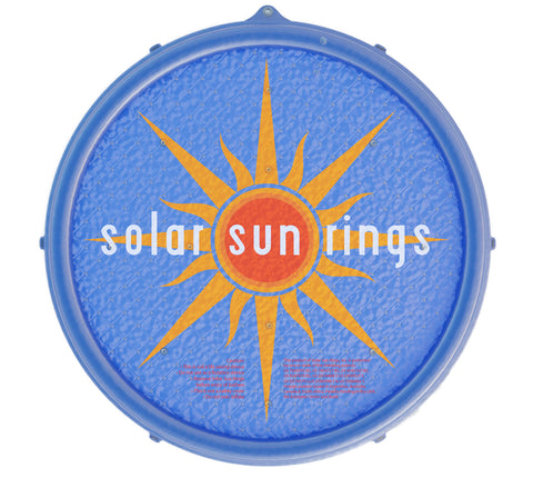 Solar Sun Rings Sunburst Design