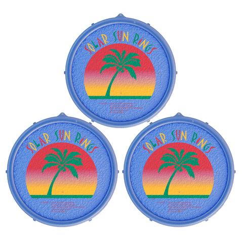 Solar Sun Rings - Palm Tree Design