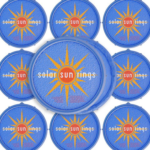 Solar Sun Rings 2.0 with Water Anchor - Sunburst Design